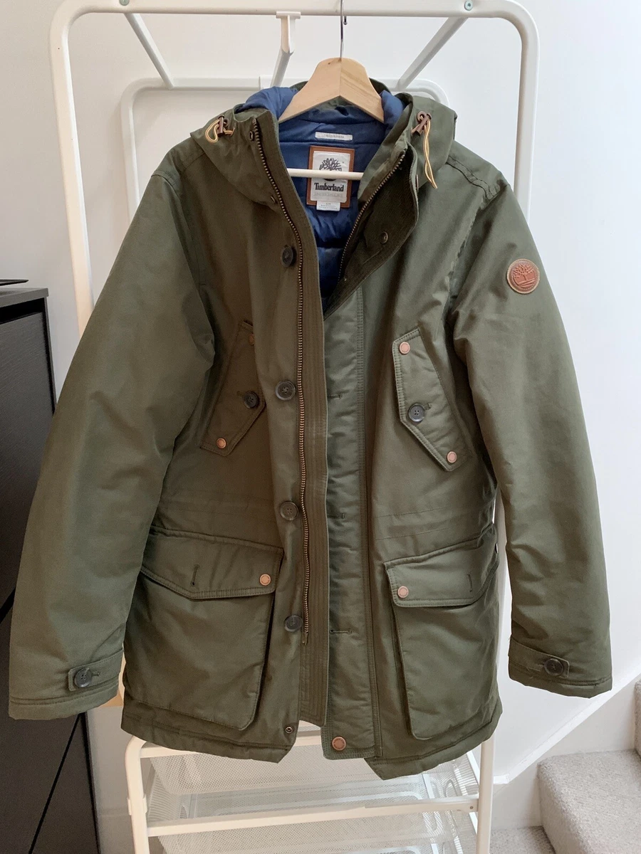 Timberland fort hill winter parka deals
