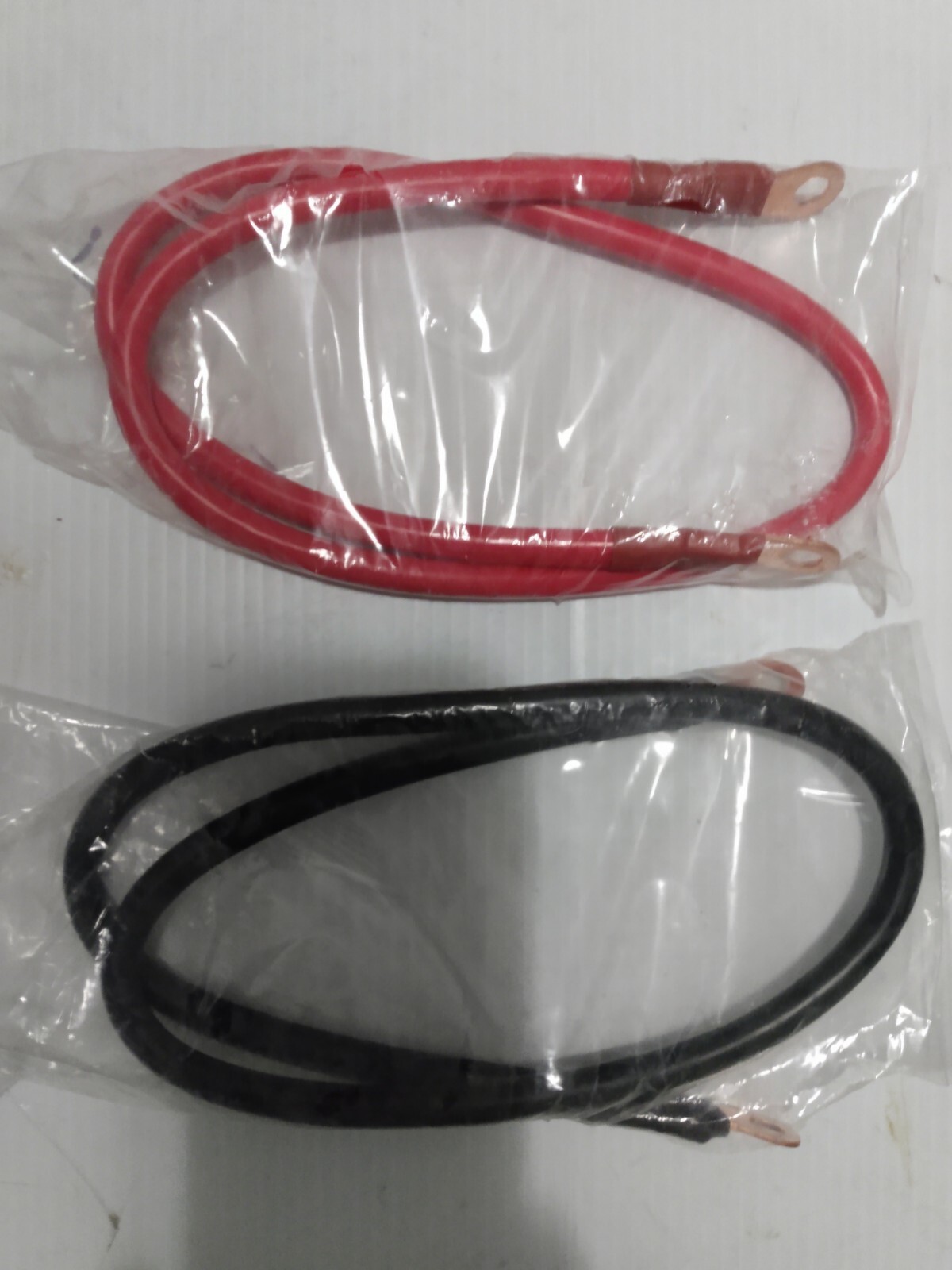 Heavy Duty  Set of  Black Red Power Battery  Cables Car Solar  Stereo 3 AWG