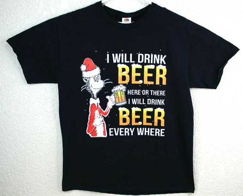 Dr Seuss I Will Drink Beer Here Or 