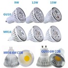 LED Bright Globe Spot Light GU10 MR16 6W 9W 12W 15W 220V 12V Downlight Bulbs AU