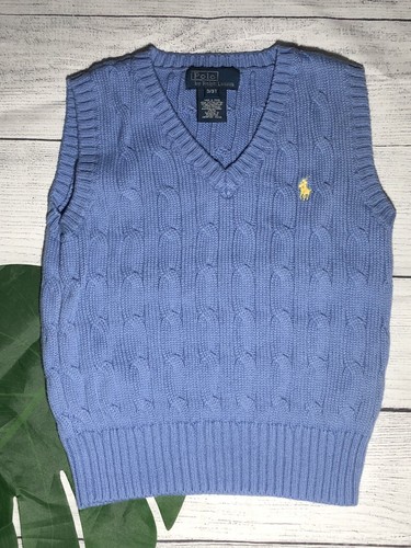 Ralph Lauren Sweater Vest Toddler Sz 3T 
