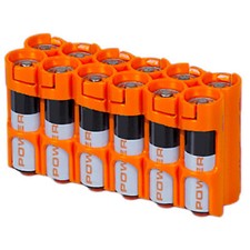 AA Battery Organizer 12 batteries size dispenser,storage,case,store,caddy,pack