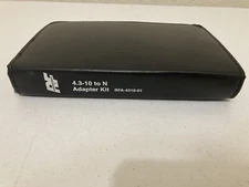 RF Coax LOW PIM Adapter Kit 4.3-10 to N Tri-Metal Plating Silver Pin 4.3/10