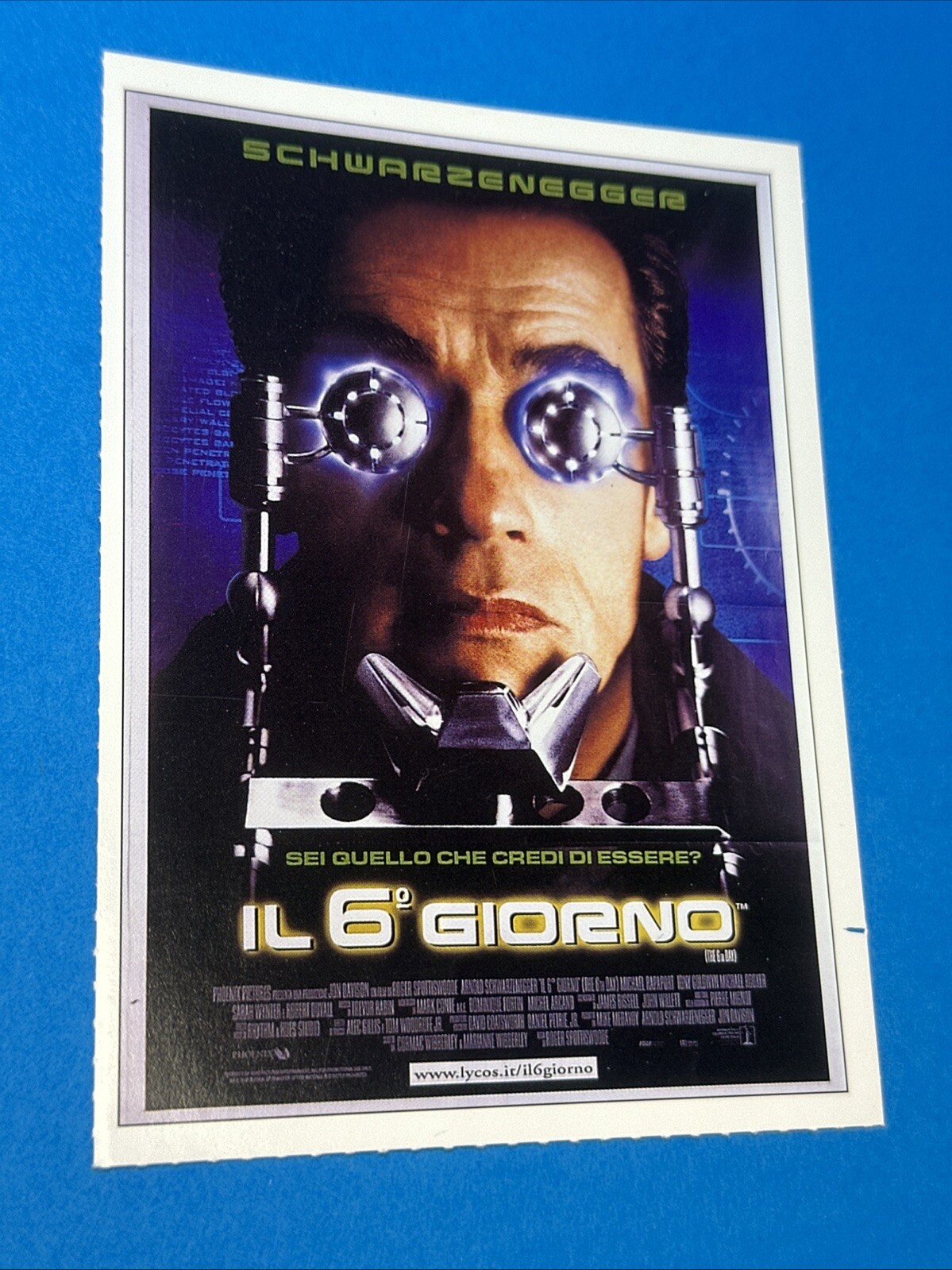 IL 6 SESTO GIORNO - Poster - Mini locandina ciak - FILM POSTCARD - COLLEZIONE