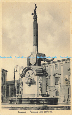 R610571 Catania Fontana dell Elefante S Vitro Stab Grafico Cesare Capello