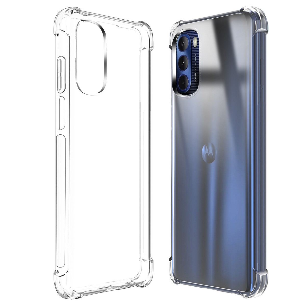 Clear Case Shockproof Soft TPU Phone Cover For Motorola Moto G Stylus 5G  2022