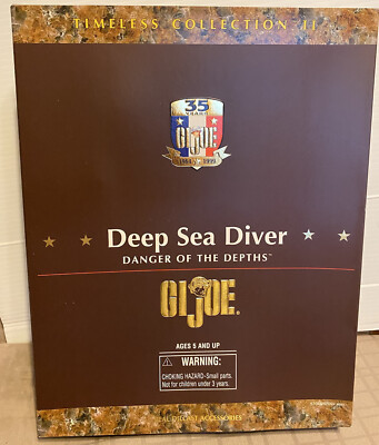 G.I.Joe-Deep Sea Diver Timeless Collection II 1999 New NRFB