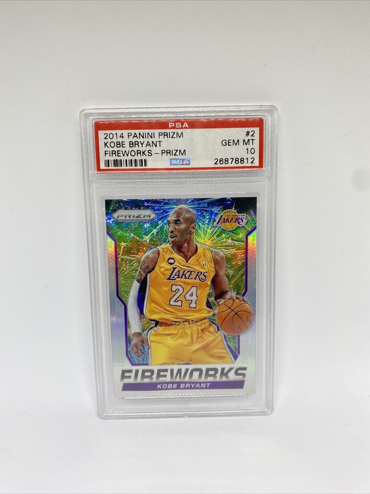 2017 PANINI NBA KOBE BRYANT コービー PSA10 ③フラックス