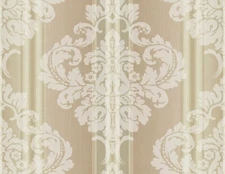 Clovendale Damask String Wallpaper by Wallquest   SV62700
