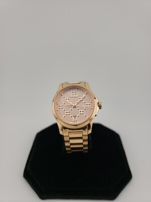 Gucci G-Timeless Rose Gold Dial Quartz Women s Watch - YA126567