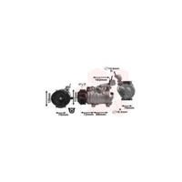 Kompressor Klimaanlage Klimakompressor Passend FüR Honda Jazz II Gd_ GE3 GE2 GD