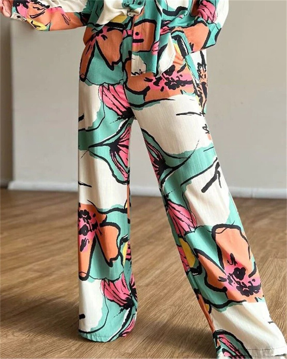 Abstract Printed Pants PRANK PROJECT ファッション