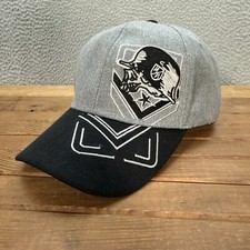 Metal Mulisha Hat Adult Gray Black Motocross Supercross MMA Skull Grunge Skater