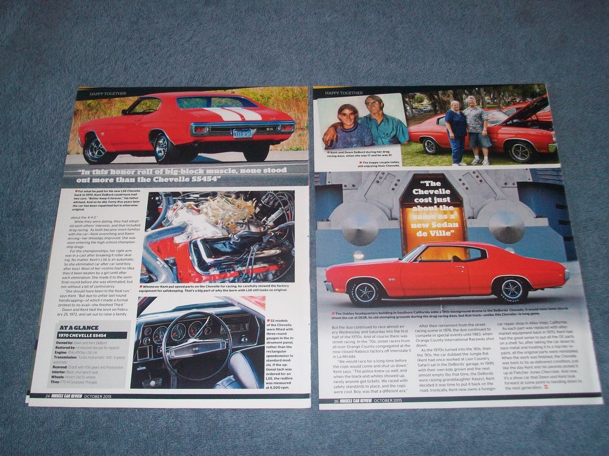 1970 Chevelle SS454 LS6 Article 