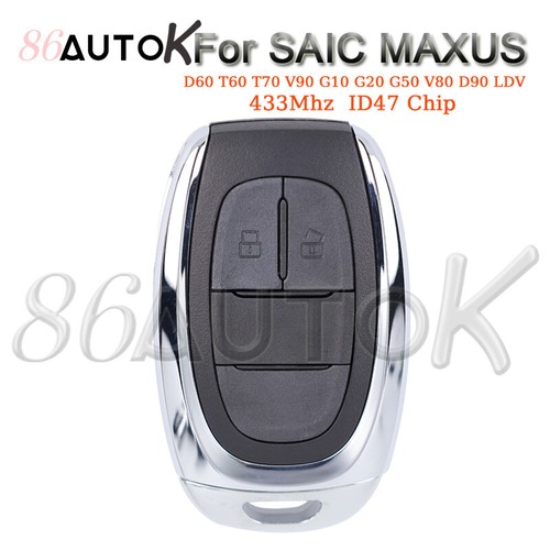 Smart Remote Key for SAIC MAXUS T70/G10/G20 LDV 433Mhz ID47 Chip ...