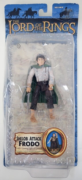 Figurine Le Seigneur Des Anneaux - Frodon Sacquet Rotocast Deluxe, Toy Biz, Occasion