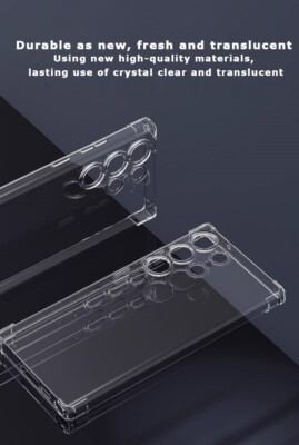 Wear-Resisting Transparent TPU soft protective case for Samsung Galaxy S25 Ultra