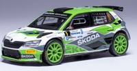 Skoda Fabia RALLY2 EVO #1 Sieger Bohemia Rallye 2021 Kopecky IXO 1:43 RAM934LQ