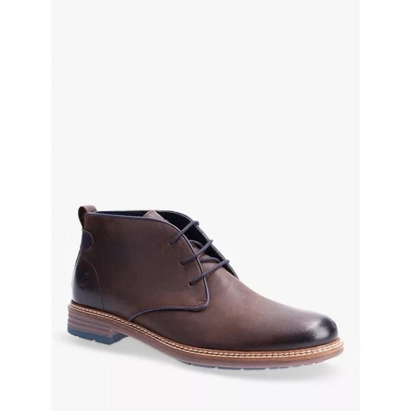 Mens fur 2025 lined chukka boots