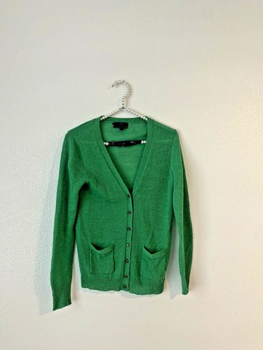 J Crew XS Sheer Italian Spun Alpaca 