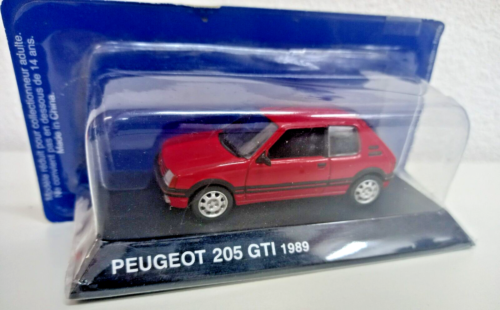 PEUGEOT 205 GTI 1989 1/43 Norev Boite Souple - Photo 1/3