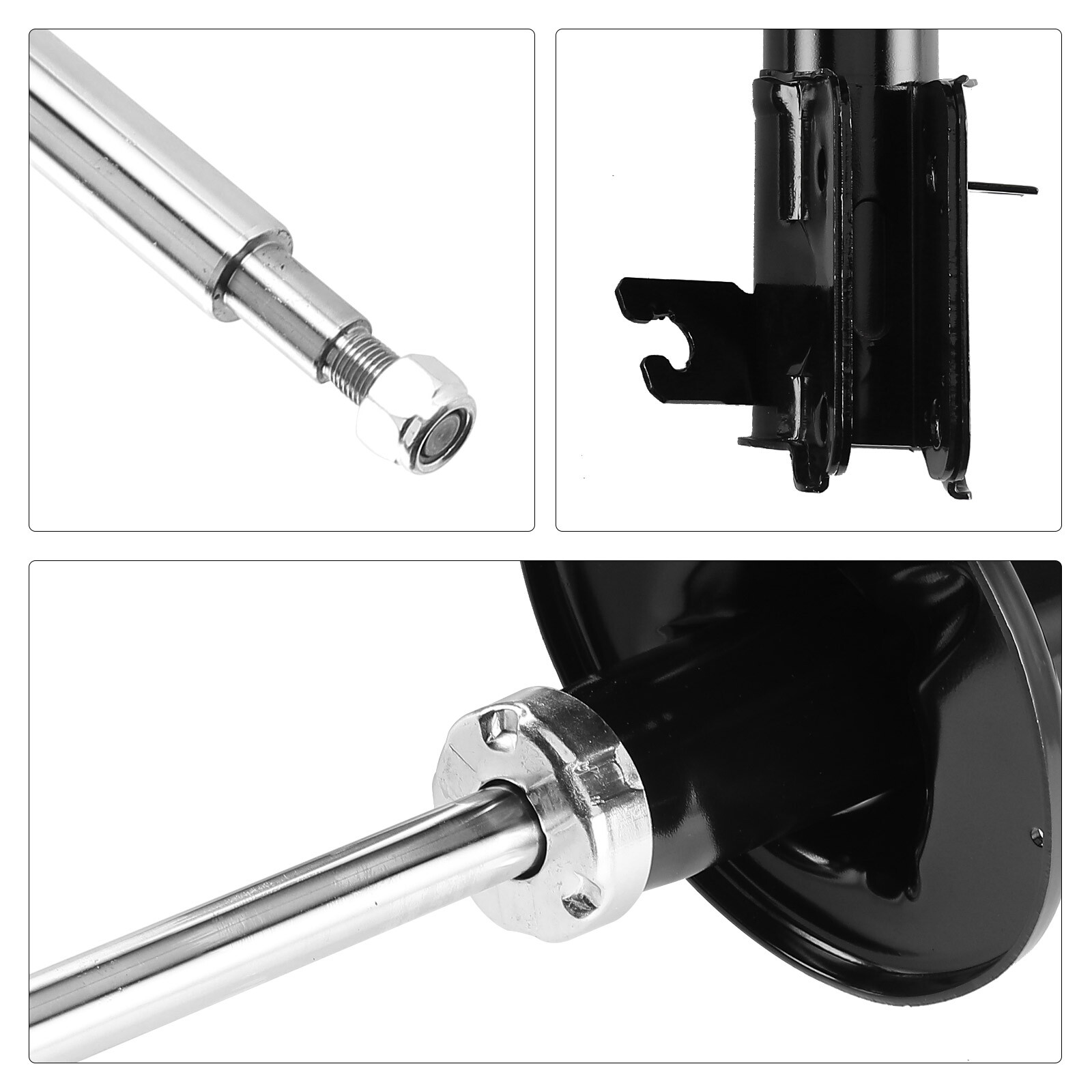 2x Front Shock Absorbers — Compatible With Toyota Yaris P1 (1999-2005) 1.0L To 1.5L Models | Gas Pressure Twin-Tube Design