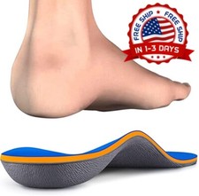 Plantillas De Gel Ortopedicas Para Hombre Mujer Plantar Pie Plano Dolor Zapatos