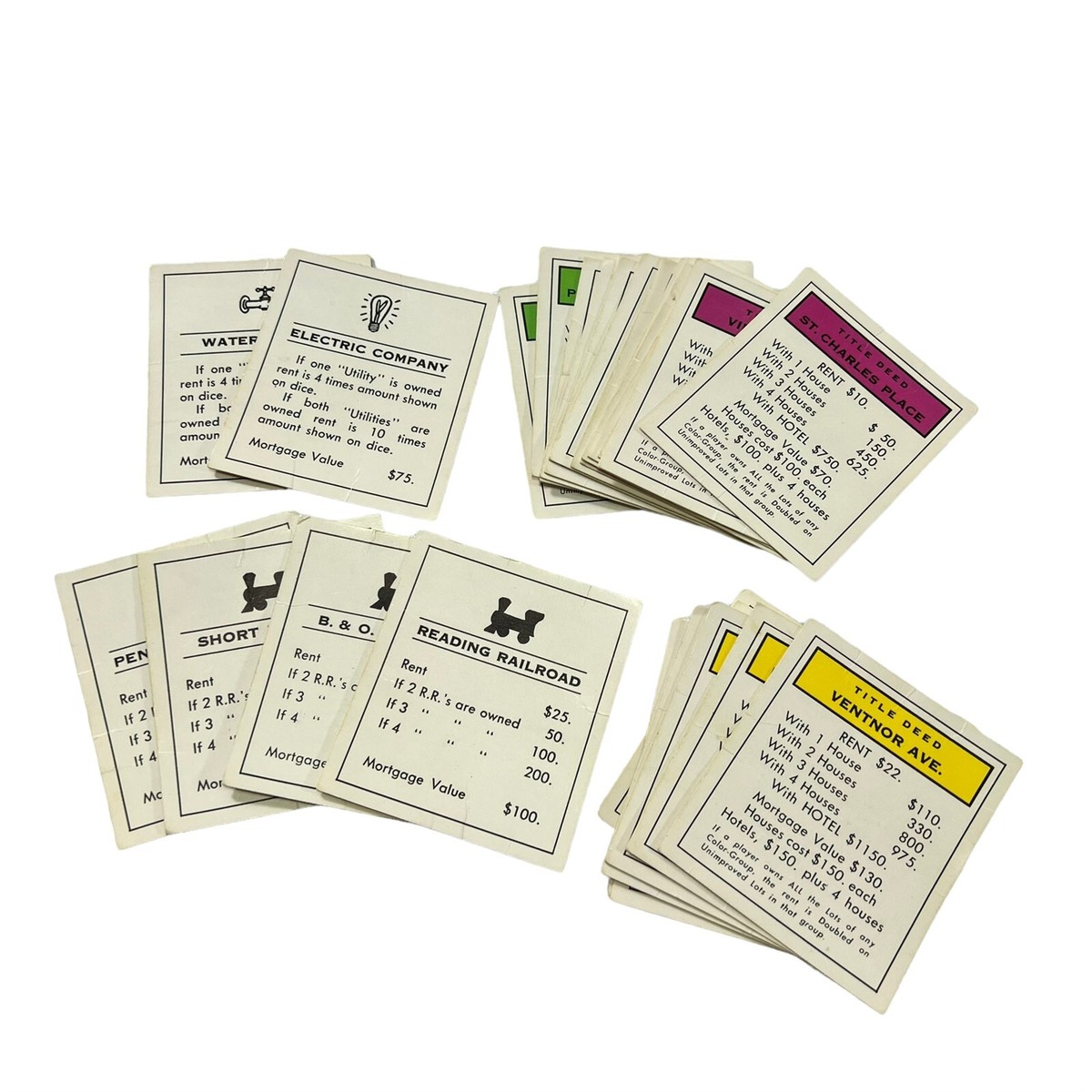 マスターモノポリー Vintage Monopoly Game, Complete 1961 Monopoly Board Game, Family