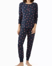 Kate Spade 2 pc Pajama Set Size Medium - Cherries on Navy - Pre-owned