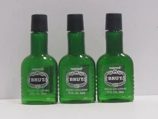 Brut Original Version by Faberge For Men Lot of 3 x 0.75 oz Splash On Lotion 