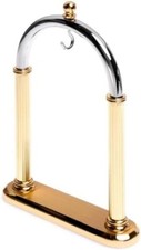 Pocket Watch Display Stand Full Arch Chrome Brass Holder for Pocket Watches
