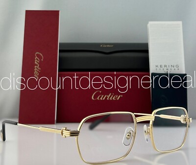 Cartier CT0483o-001 Eyeglasses 56mm 100 Authentic for sale online