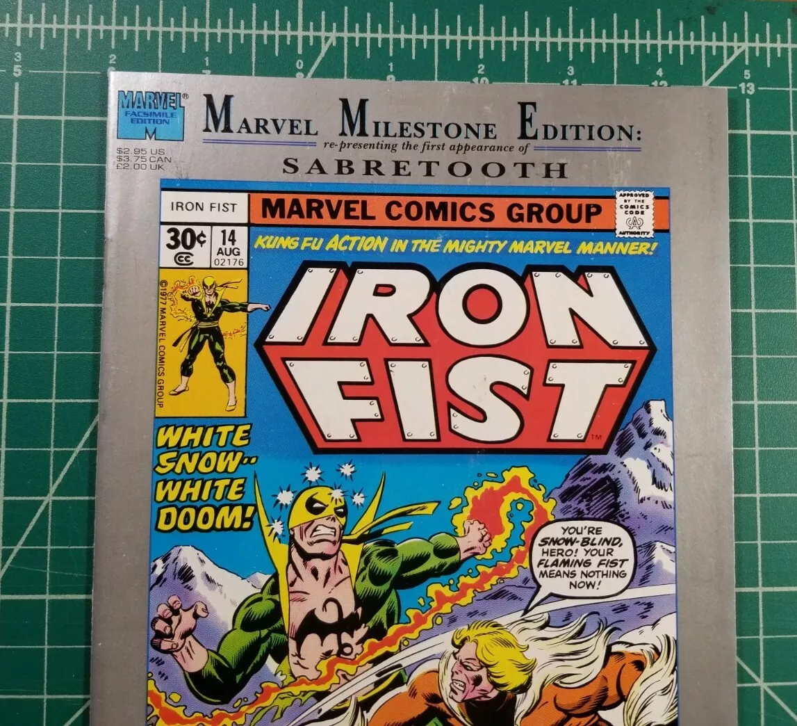 Iron Fist #14 - 1st App of Sabretooth (VF)