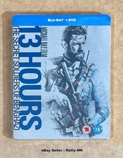 Image of 13 HOURS : THE SECRET SOLDIERS OF BENGHAZI - UK BLU RAY STEELBOOK - NEW & SEALED
