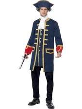 Pirate Commander Costume Adult Medium