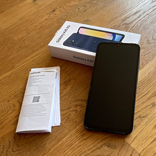 Samsung Galaxy A25 5G Smartphone Schwarz mit OVP (Originalverpackung)