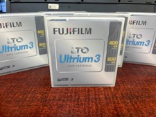 LTO Ultrium 3 Data Cartridge Fujifilm 400GB Native 800GB Compress
