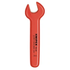 KNIPEX 98 00 9/16" OpnEnd Wrnc,Strt,6",Steel 10G228