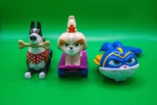 The Secret Life Of Pets 2 2019 Lot Of Three McDonalds Toys
