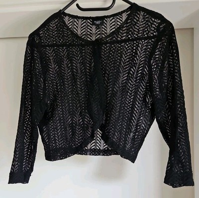 Jacke Bexleys Gr.L Spitze schwarz