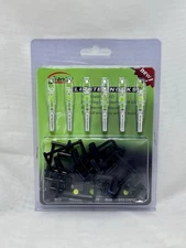 6PCS GREEN Lighted Nocks for Arrows w/  .204 ID.  H/S/GT Bushings Included NIB!