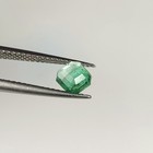 0.74 Ct Natural Zambian Green Emerald Good Luster Square Octagon Cut - G- 158 — photo 3
