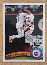 2011 TOPPS TEAM CARD #157 NEW YORK METS 