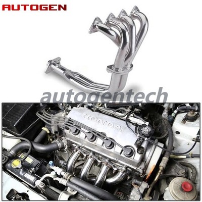 Exhaust header for Honda CIVIC CRX Del sol 1.5L 1.6L fit D Series D15 D16 Engine