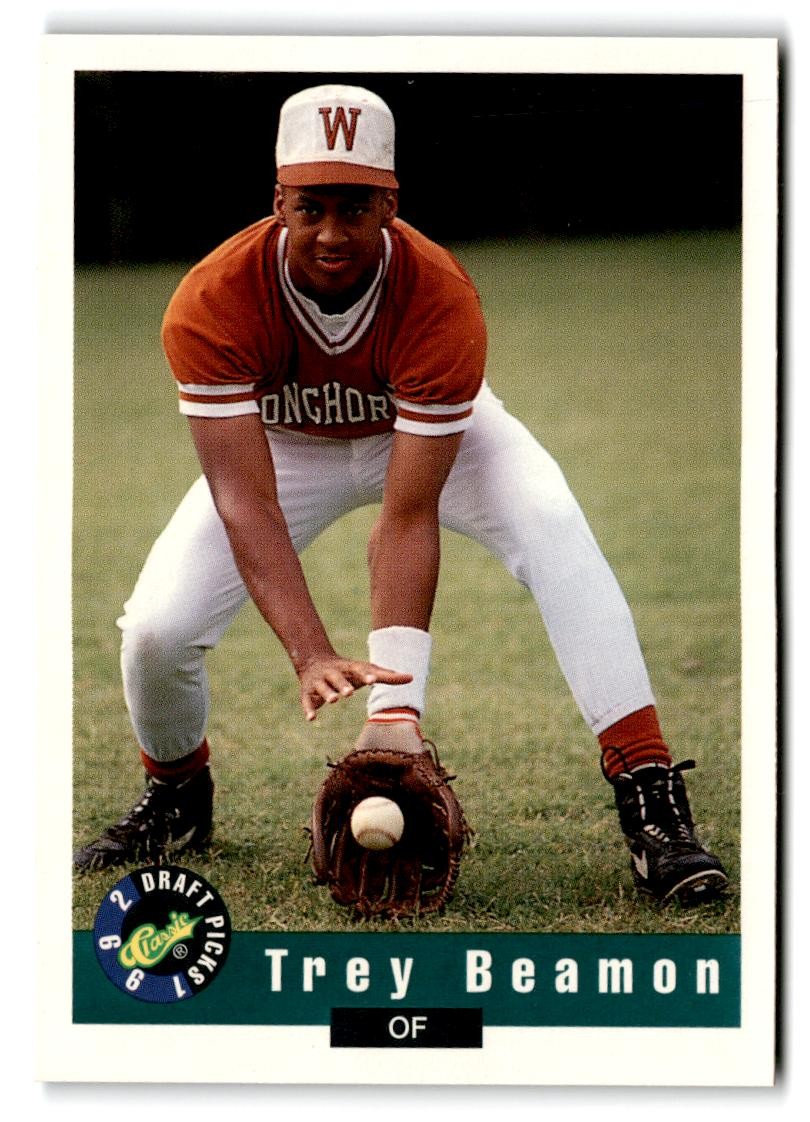 1992 Classic Draft Picks #44 Trey Beamon