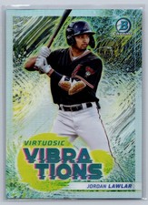 2022 Bowman Chrome Virtuosic Vibrations VV-16 Jordan Lawlar Arizona Diamondbacks