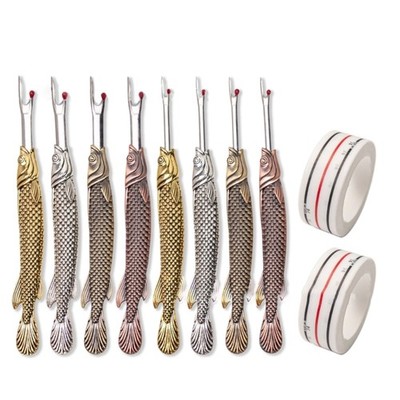 2Pcs Metal Seam Rippers with Sewing Tape, Sewing Seam Thread Remover for Craft