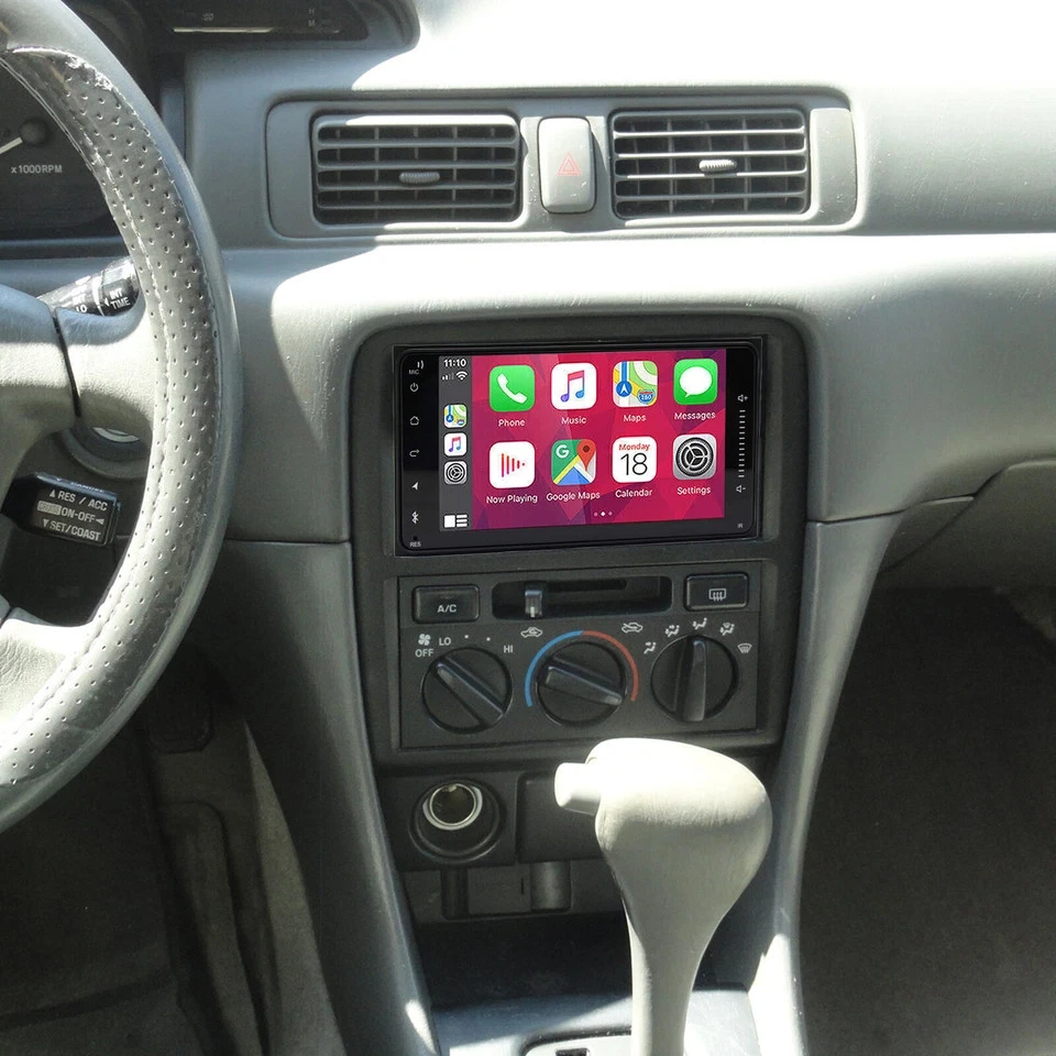 4+64G 7'' Carplay Car Stereo Radio Android 15 GPS Nav For 1997–2001 TOYOTA CAMRY Foto 2 de 4
