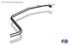  Edelstahl Vorschalldämpfer-Soundrohr Ford Fiesta MK7 JA8 inkl. Sport 1.6