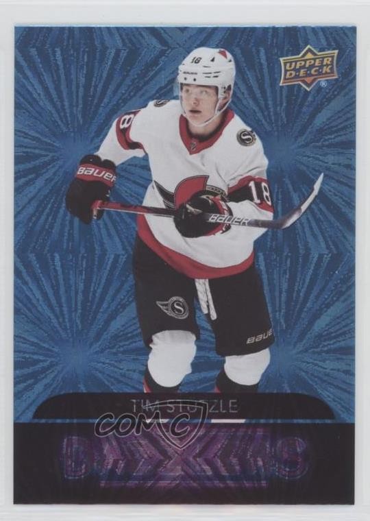 2020-21 Upper Deck Extended Series Dazzlers Blue Tim Stutzle #DZ-131 tg9